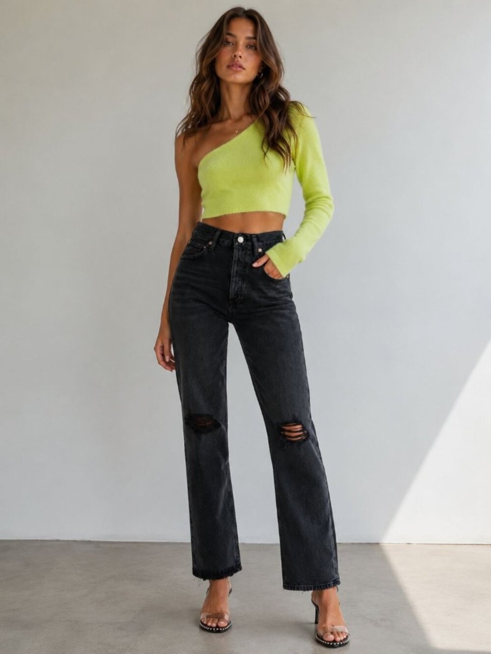 Agolde 90s Distressed Jeans Size 24